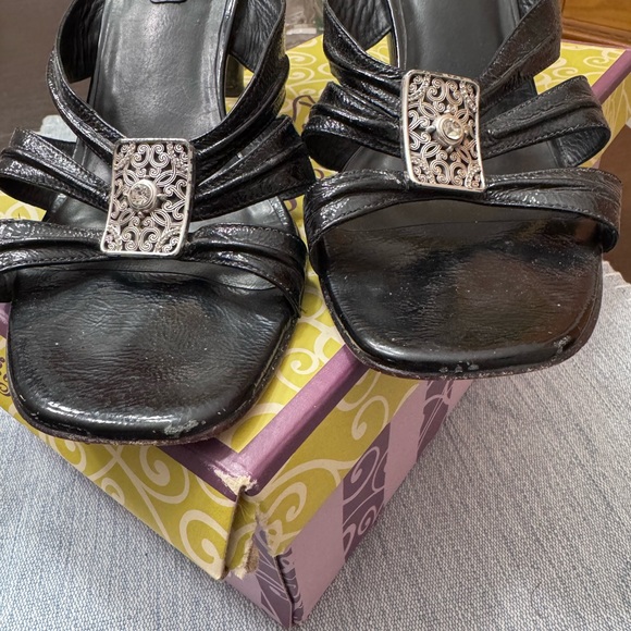 Brighton Women's Black Sandals - Picture 6 of 7